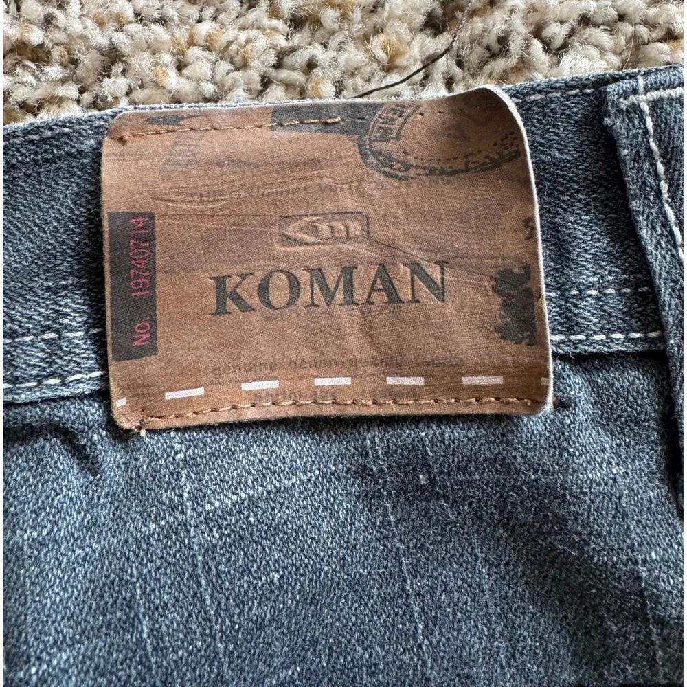 Koman denim shorts